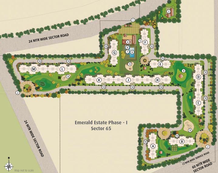 Emaar Emerald Estate Master Plan